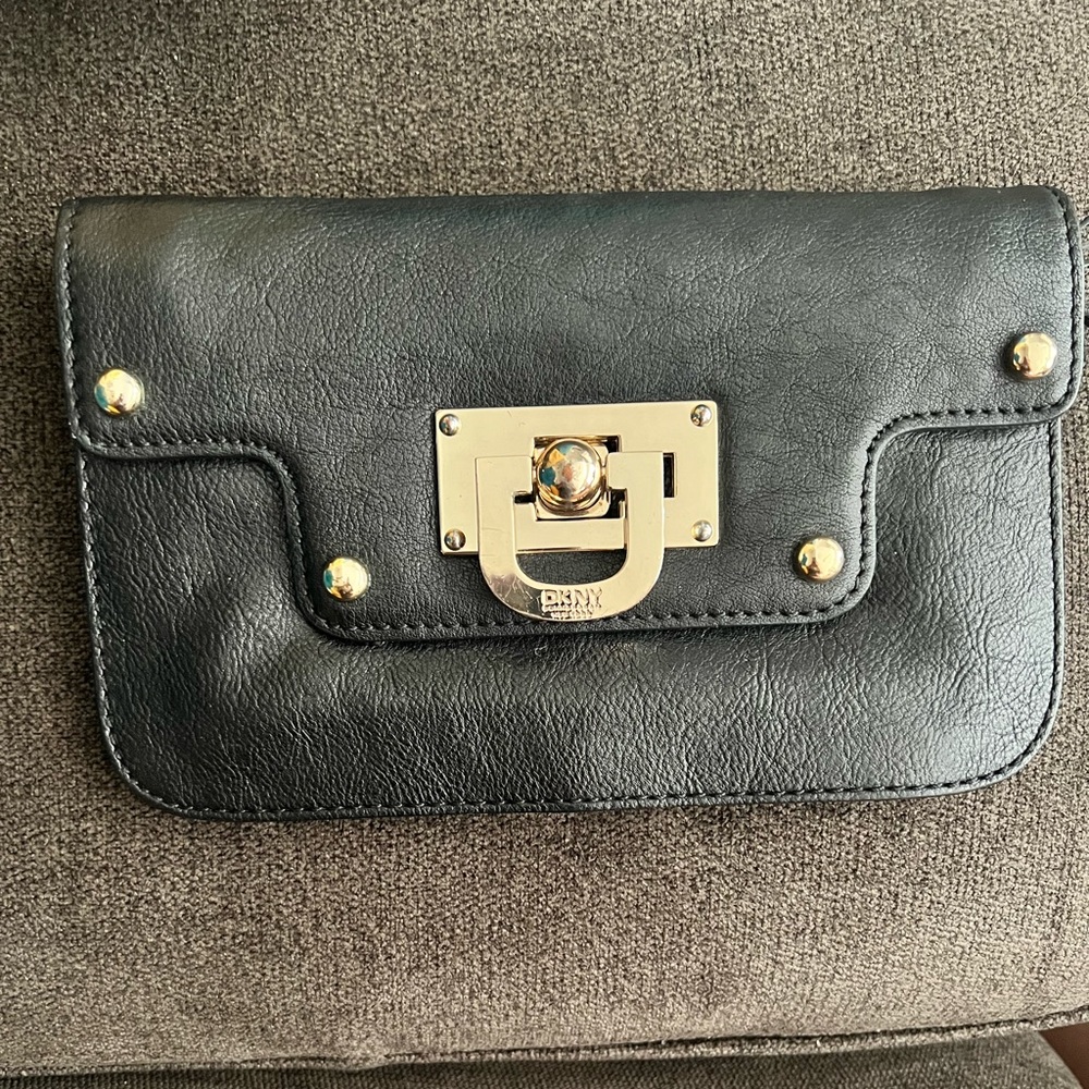 DKNY Black Clutch